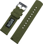BARTON Correas de reloj con sistema de liberación rápida de Canvas