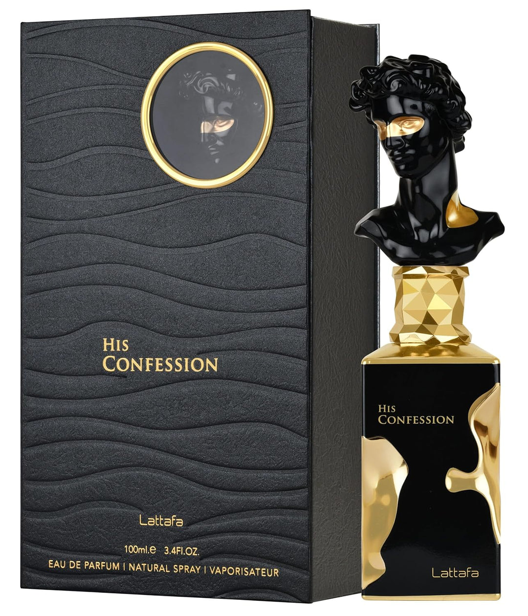 Lattafa His Confession para Hombre Eau de Parfum Spray 34