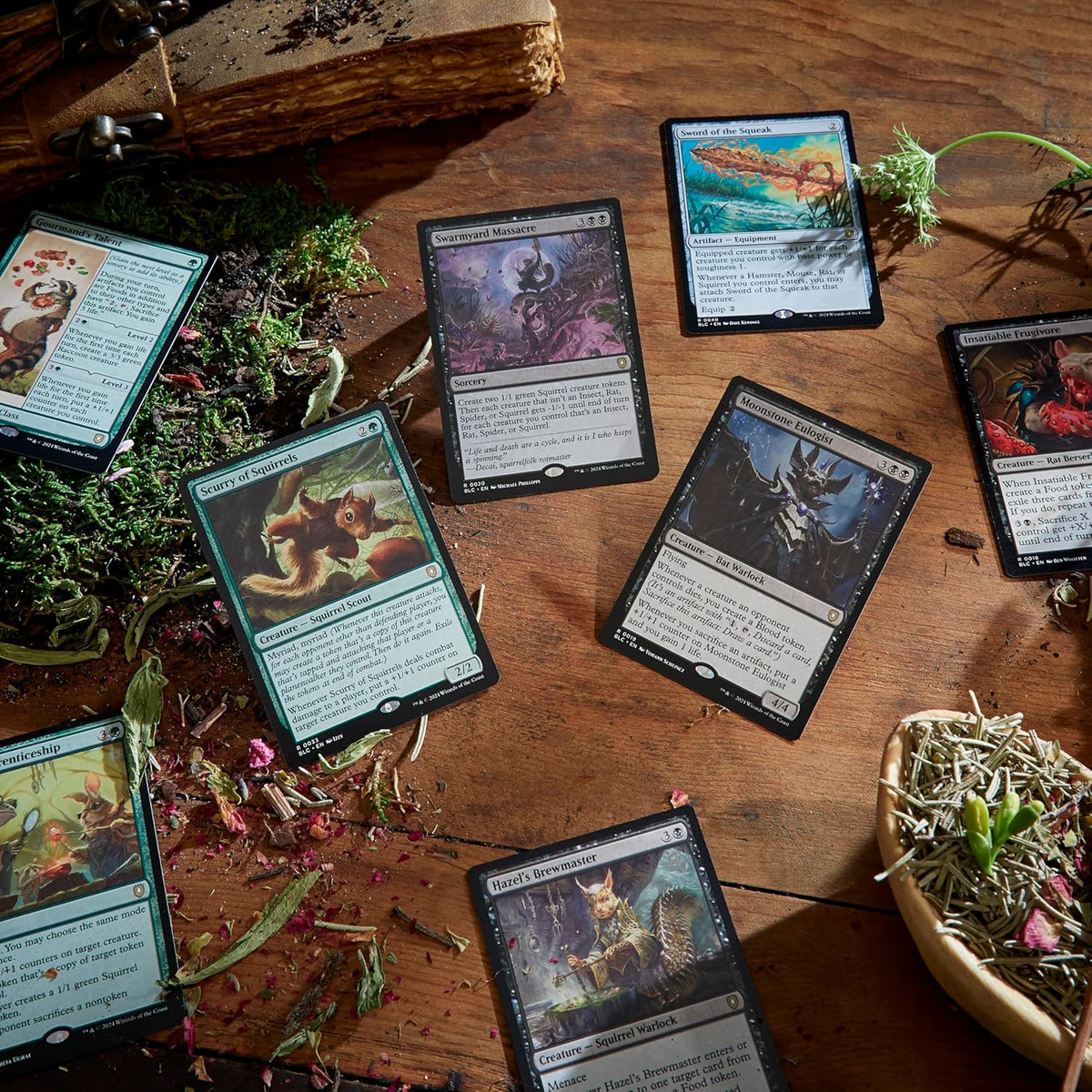 Magic: The Gathering Bloomburrow Commander Deck \u2013 Squirreled A...