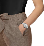 Tissot PR 100, cuarzo suizo, 1.339 en, esfera plateada, reloj unisex