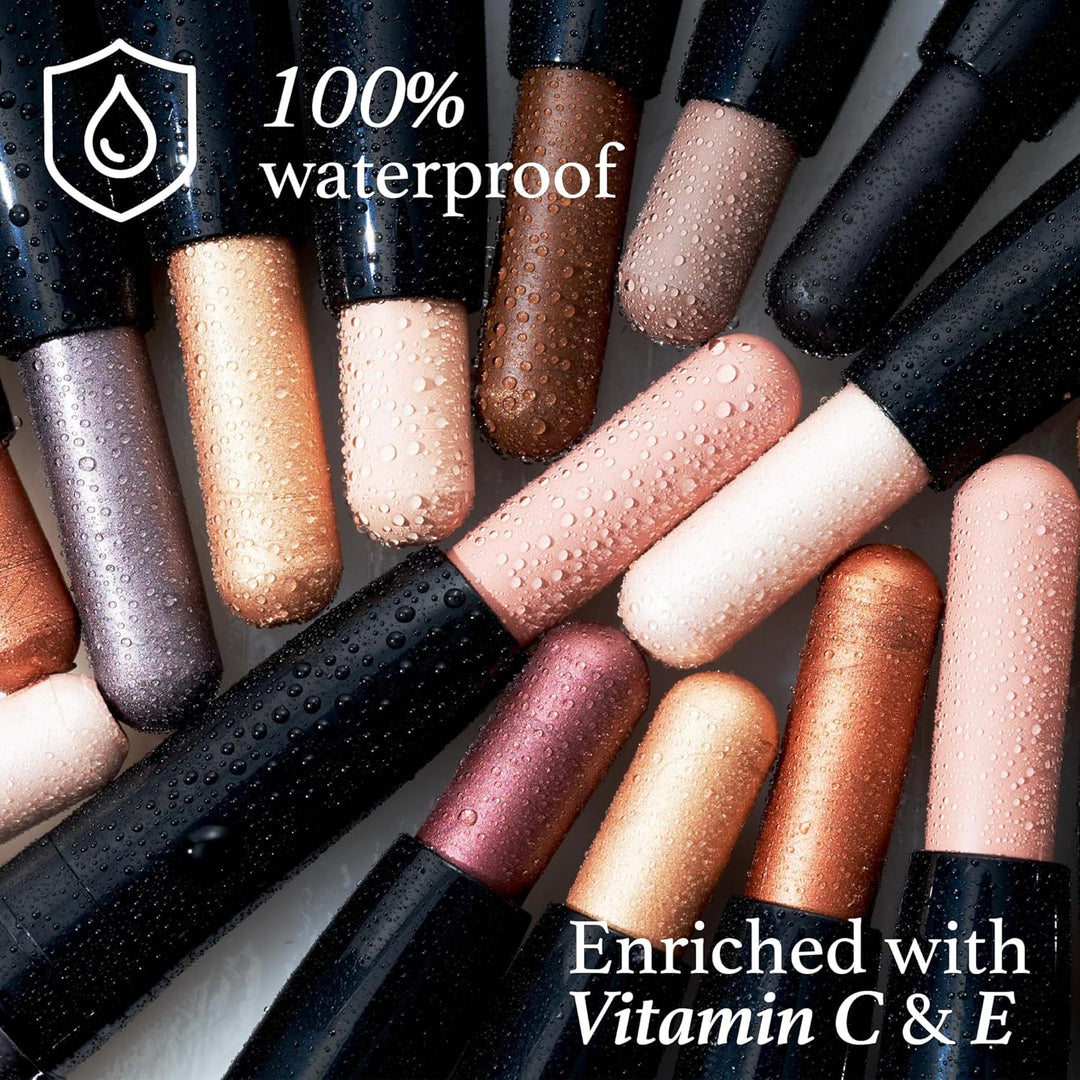 Julep - Sombra de ojos 101 de crema a polvo, impermeable, en barra...