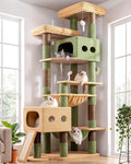 Globlazer Torre alta para gatos de varios niveles de cactus resistente de