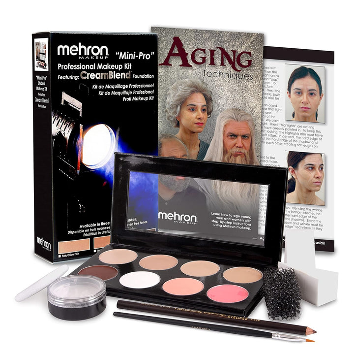 Mehron Maquillaje Mini-Pro Kit educativo de maquillaje para estudia...