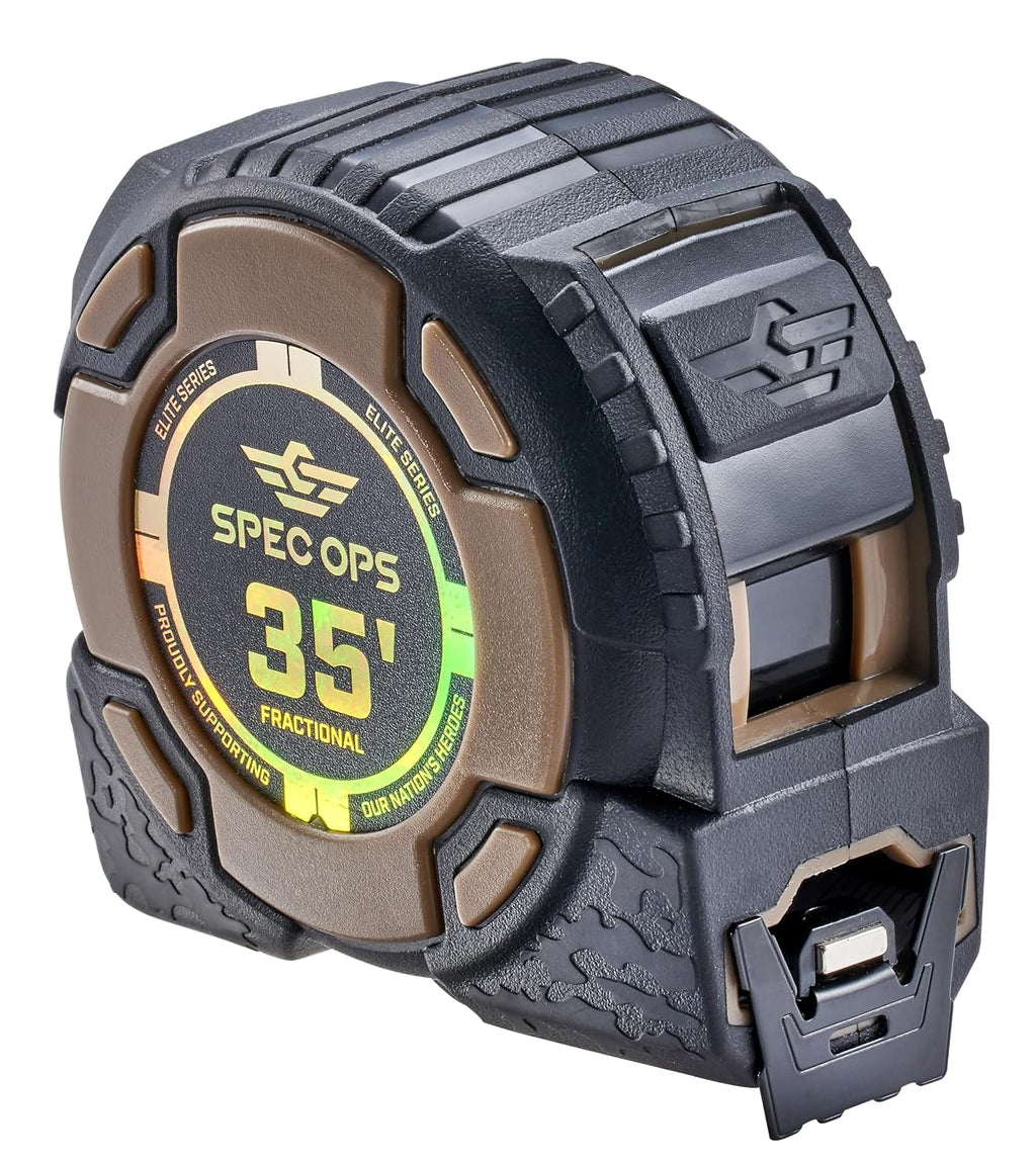 Spec Ops Elite - Cinta métrica resistente, de alta calidad, magnética de 35