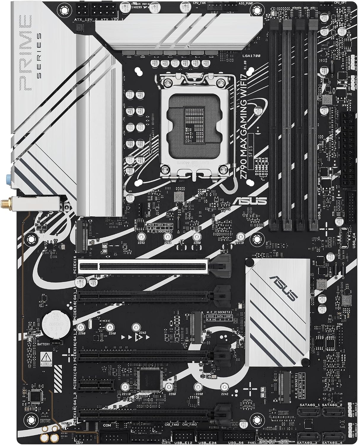 ASUS Z790 MAX Gaming WIFI7 Intel Z790 (LGA 1700) Placa base ATX con...