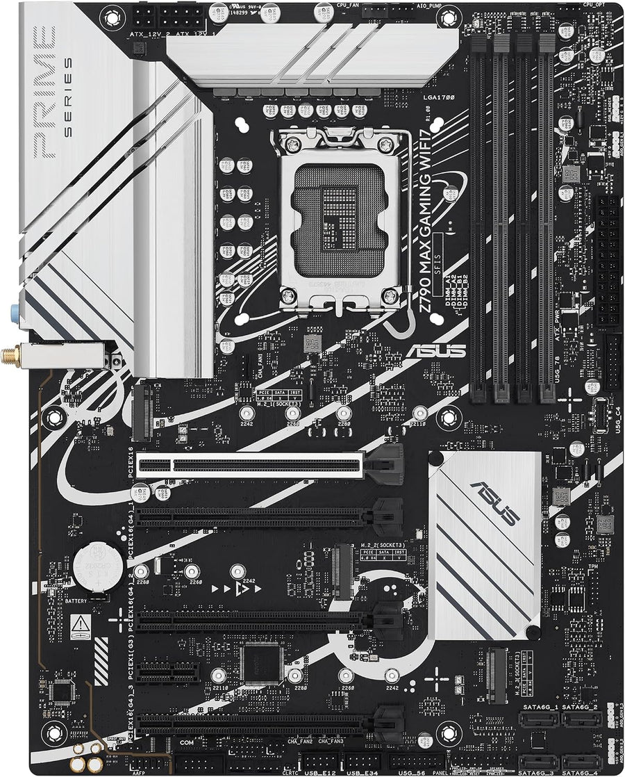 ASUS Z790 MAX Gaming WIFI7 Intel Z790 (LGA 1700) Placa base ATX con...