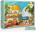 Penguin Story - Rompecabezas de playa para adultos, 520 piezas