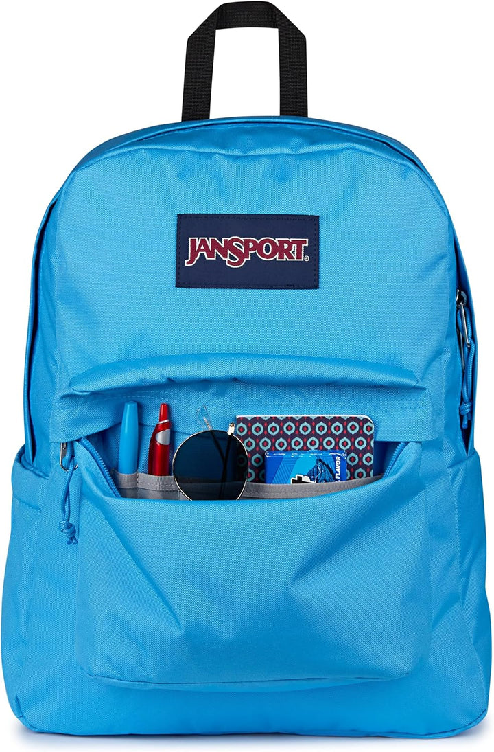 JanSport SuperBreak Plus Mochila con funda acolchada para laptop de...