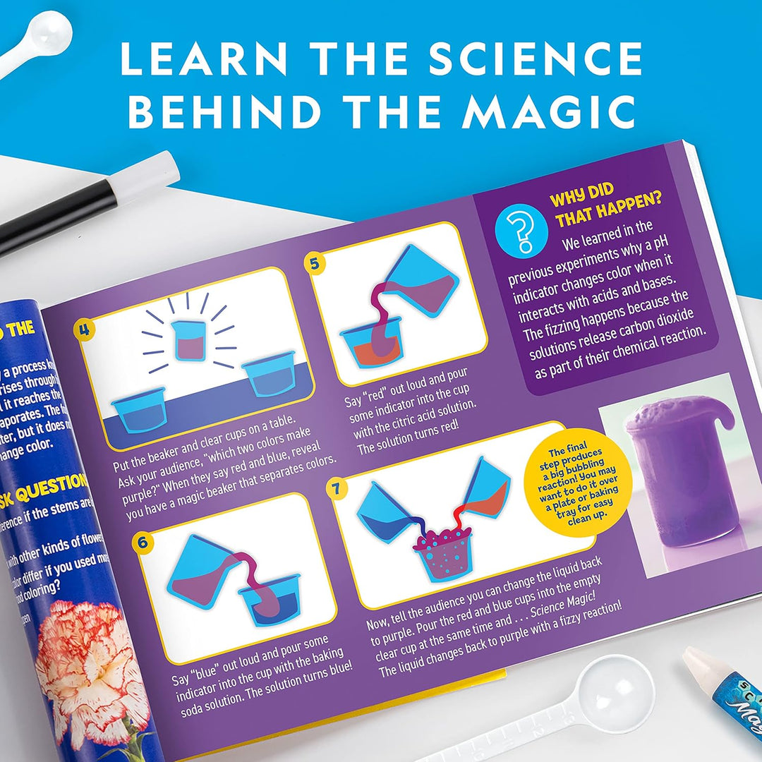 NATIONAL GEOGRAPHIC - Juego de química mágica - Kit de