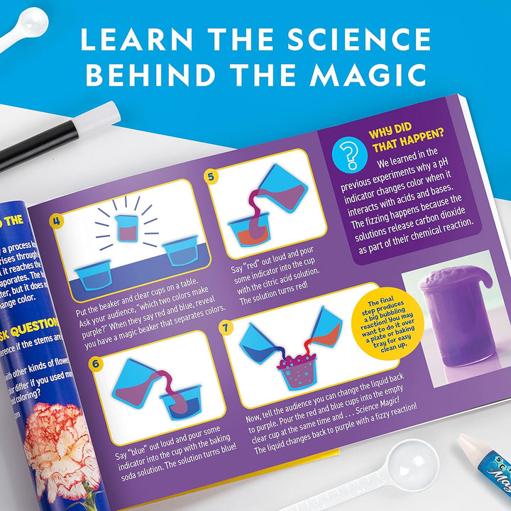 NATIONAL GEOGRAPHIC - Juego de química mágica - Kit de