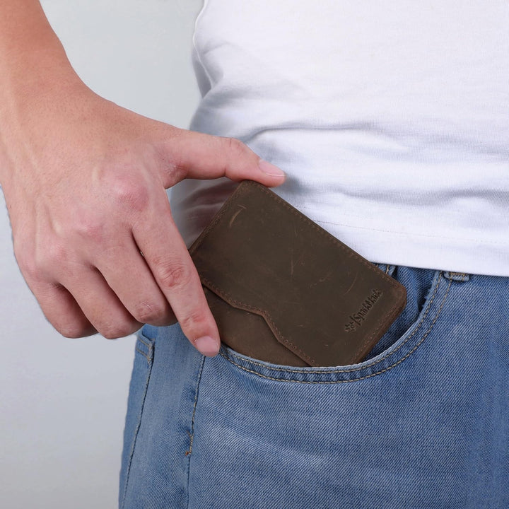SparkMark Cartera delgada con bloqueo RFID para hombres | Cartera d...