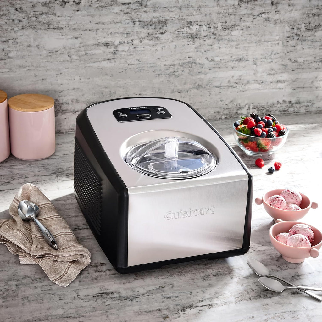 Cuisinart ICE-100 Máquina para hacer helado y gelato con compresor