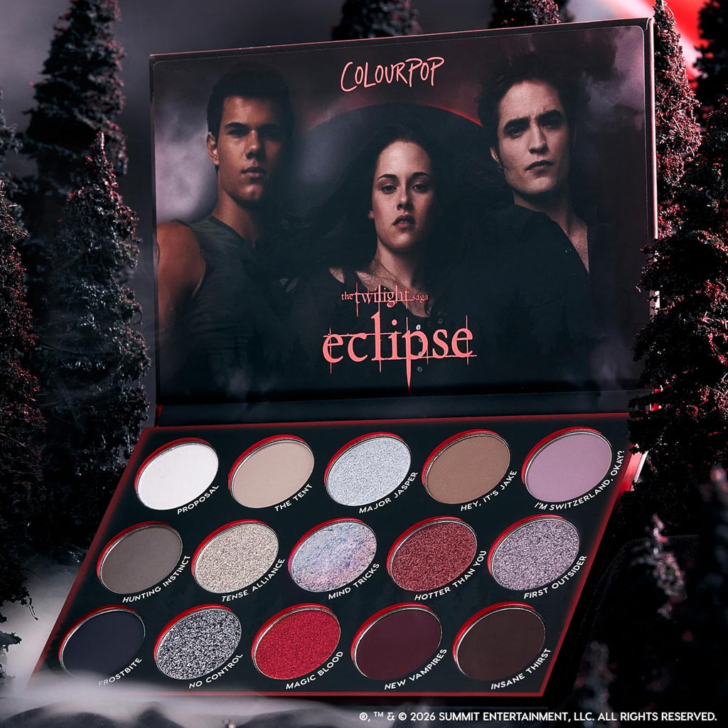 ColourPop x The Twilight Saga Eclipse Paleta de sombras de ojos
