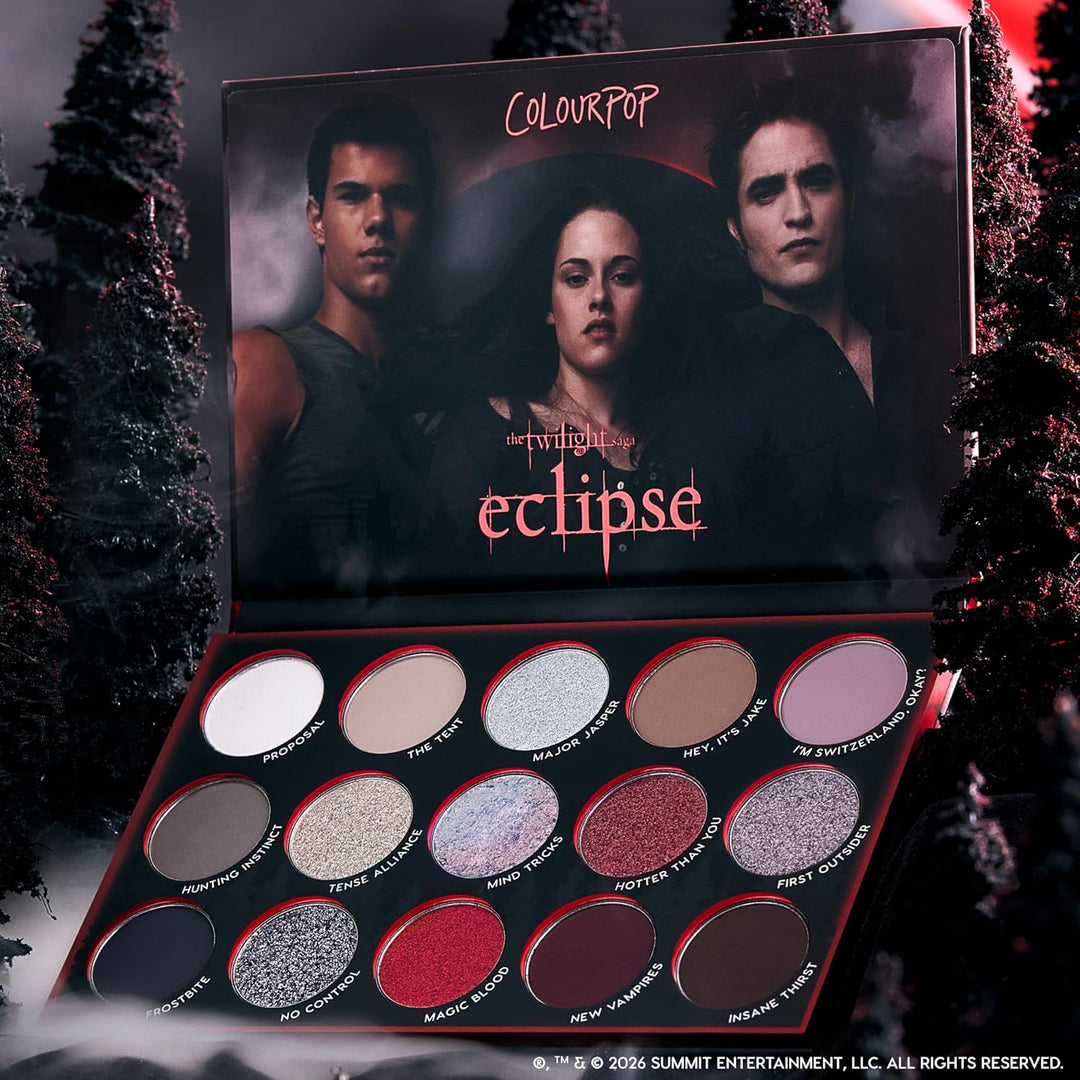 ColourPop x The Twilight Saga Eclipse Paleta de sombras de ojos \u2...