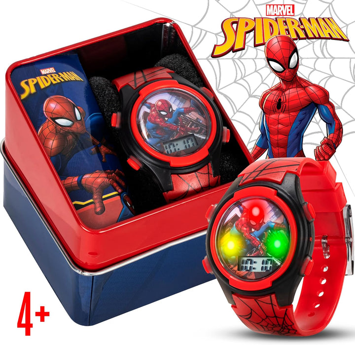 Marvel Spider-Man Kids Watches \u2013 Digital Display, Interactive...