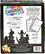 Juego de fiesta Speed Charades - Juego de mesa Charades - Incluye 1400 charadas - Perfecto para grupos y noches de juego familiares