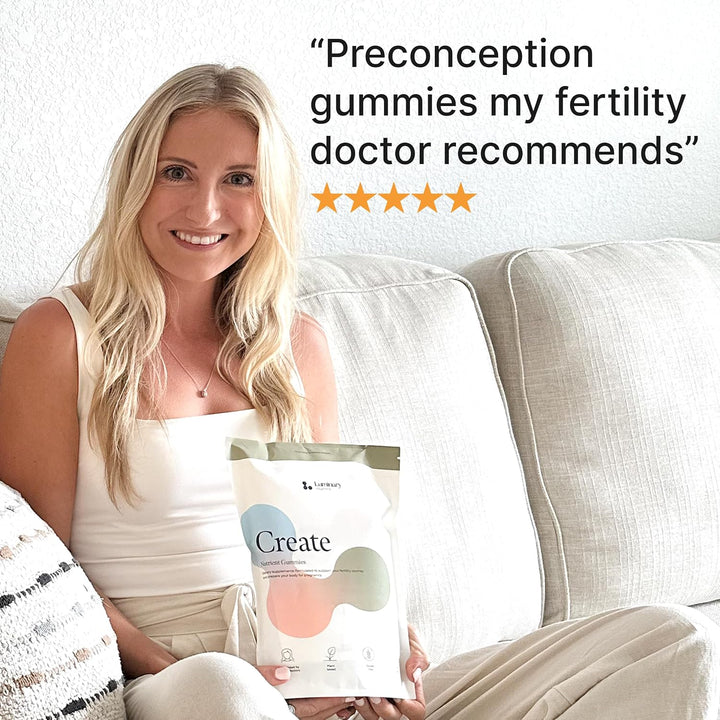 Luminary Vitamins Create for Women | Gomitas de fertilidad formulad...