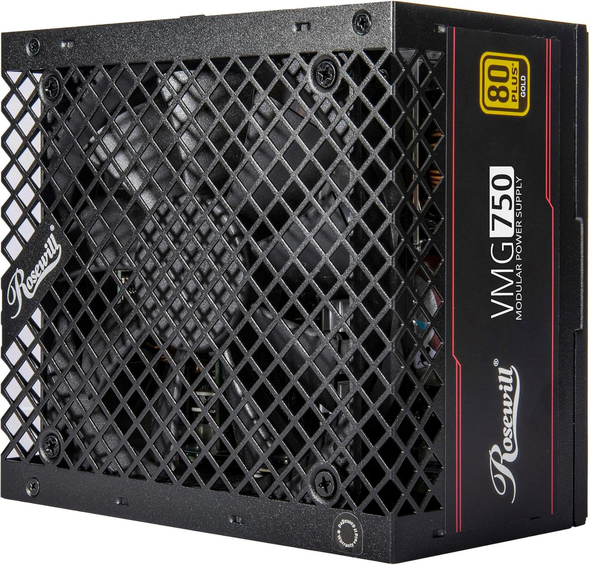 Rosewill VMG 750W 80+ Gold, Compatible con ATX 3.0 y 3.1, Fuente de...