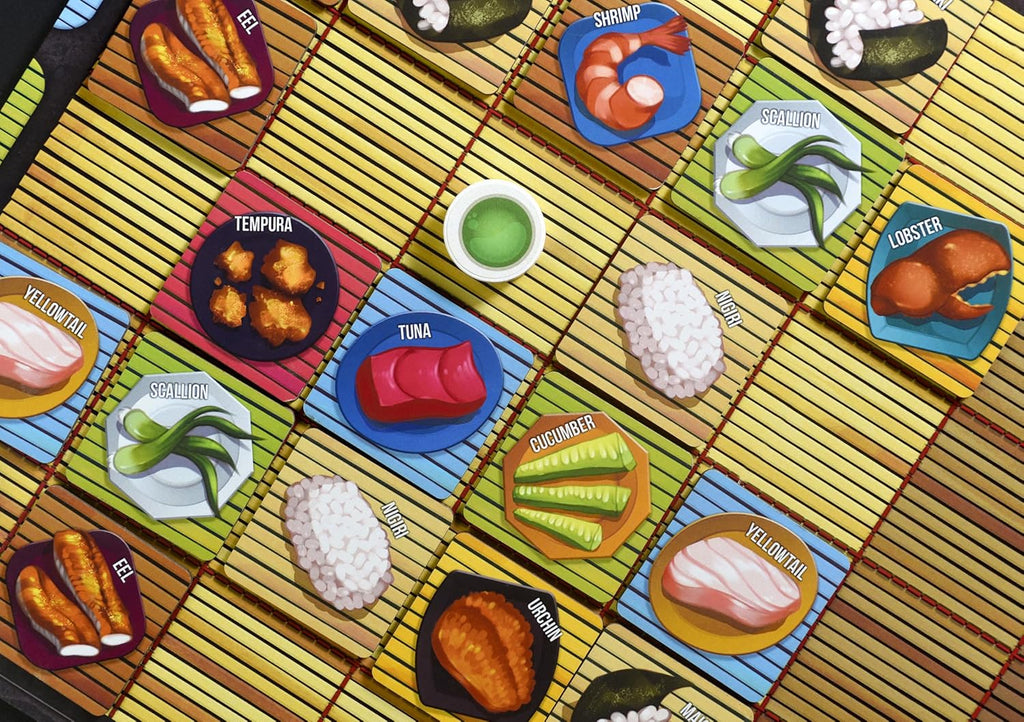 Juego de mesa Maki Master: compite como chefs de sushi en un juego