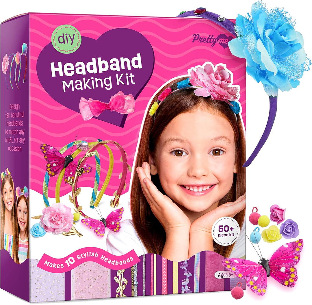 Pretty Me Kit de fabricación de diademas para niñas regalo