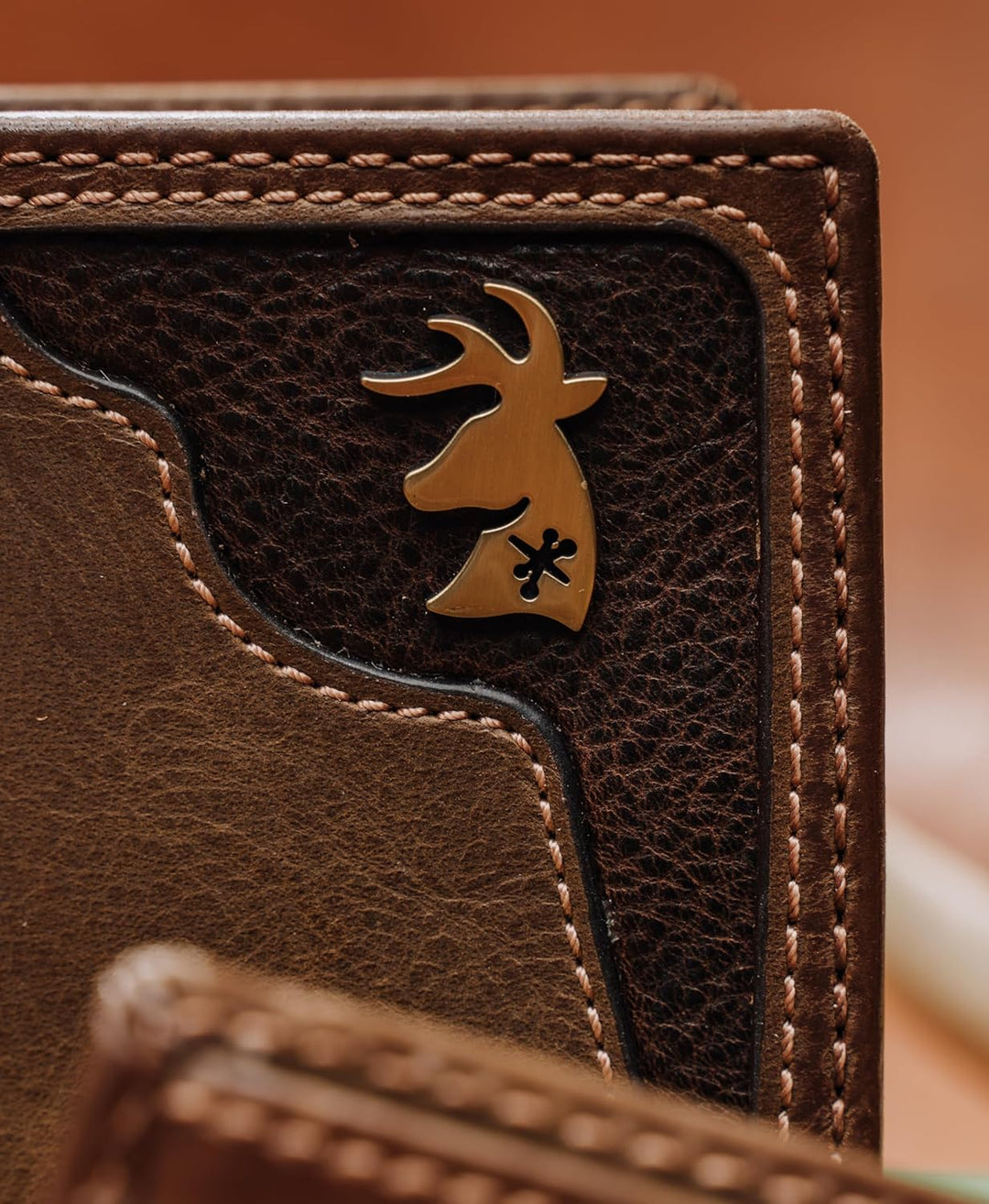 House of Jack Co. Cartera larga para hombre | Cuero de grano comple...
