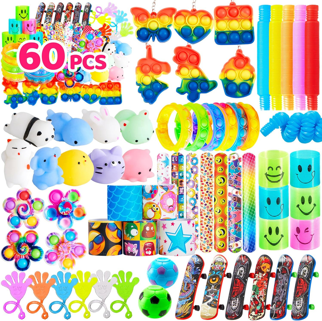 JOYIN 60 piezas de recuerdos de fiesta para niños, paquete de jugue...