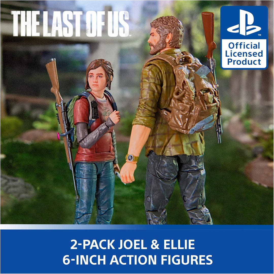 PlayStation The Last of US, paquete de 2 figuras de acción de Joel...