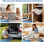 Bolsas de almacenamiento al vacío con bomba, ahorro de espacio
