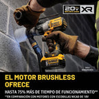 DEWALT Taladro de martillo inalámbrico MAX XR de 20 V, sin escobillas, resistente de 1/2 pulgada, 3 velocidades, solo herramienta (DCD996B)