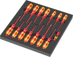 Wera 05150102001 9711 - Juego de destornilladores VDE (16 piezas)