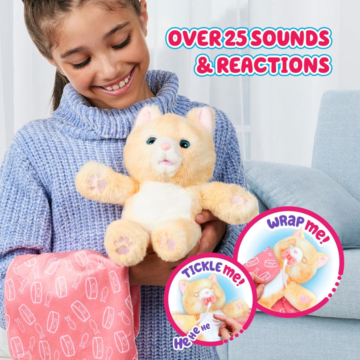 Little Live Pets Cozy Dozys Ginger El Juguetito de Gato Interactivo...
