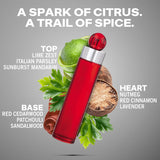 Perry Ellis Eau de Toilette 360 Red para hombres con atomizador, 1....