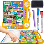 Libro Interactivo Bilingüe Aprender Español - Juguete para Aprender