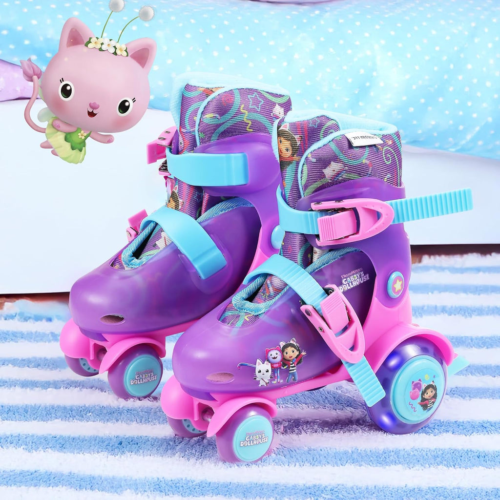 Patines de Entrenamiento para Niños, Ruedas LED que Encienden, Ajustables