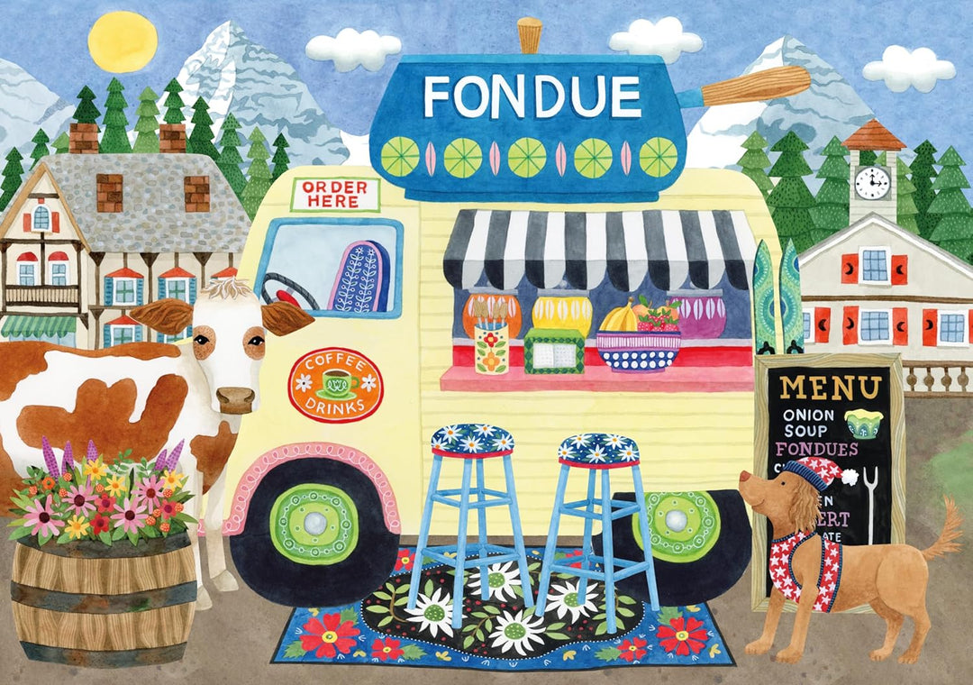 Ceaco - Stephanie Peterson Jones - Fondue Truck -