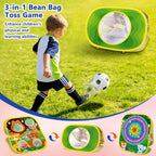 Juego de lanzamiento de bolsas de frijoles de animales, juego de lanzamiento al aire libre, suministros de fiesta familiar para niños, regalo para cumpleaños o Navidad para niños pequeños de 3, 4, 5