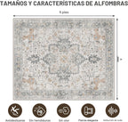 Lámpara Tapete para silla de oficina de 48"x60" para piso de baldosas de madera dura, protector de alfombra debajo del escritorio para tapete de silla de computadora rodante, alfombra lavable a máquina