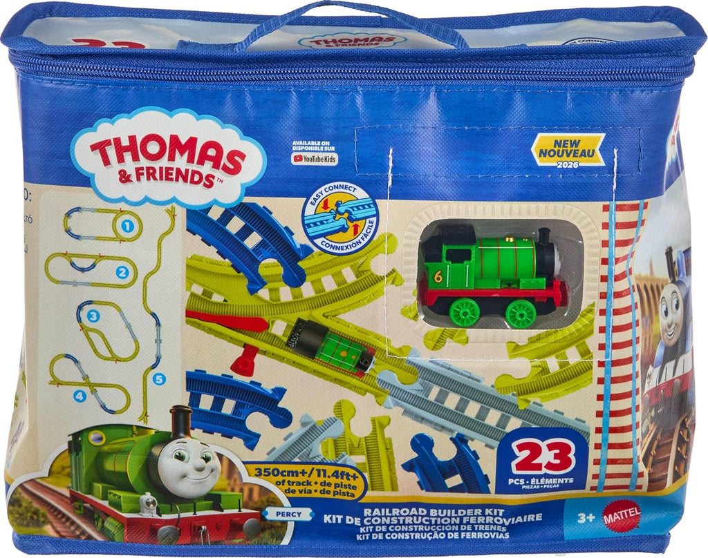 Thomas & Friends Easy Connect Kit de riel y motor Percy