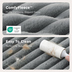 Bedsure ComfyFleece® - Camas ortopédicas de espuma viscoelástica para