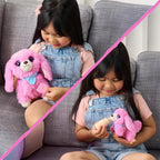 ScruffaLuvs Mom & Baby Scruffs Dachshund - Juguetes de peluche, lavar para