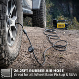 SAMOUT Compresor de aire de 12 V, inflador portátil 7.06 CFM, bomba...