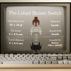 Keychron Teclado mecánico con cable de tamaño completo C2, interruptor