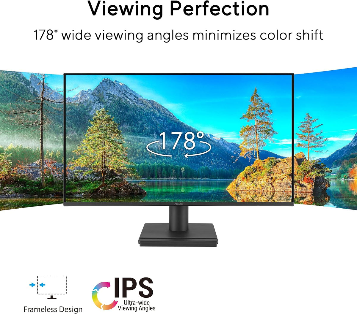 ASUS Monitor de cuidado ocular VA249HG de 24" (23.8 pulgadas vi...