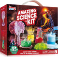 Klever Kits Increíbles kits científicos: juguetes educativos de más de 85 experimentos, actividades STEM con volcán en erupción y árbol de cristal en crecimiento para niños de 6, 7 y 8 años en