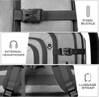 Fxcelets Mochila de viaje extra grande, mochila de equipaje de mano