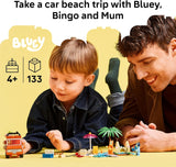 LEGO Bluey Blueys Beach Family Car Trip - Juguete de