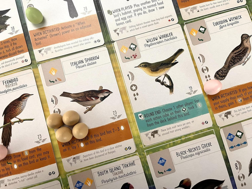 Stonemaier Games: Paquetes de Promoción de Aves Diseñadas por Fans de Wingspan | 150 Nuevas Aves Diseñadas por Fans Usando Poderes del Juego Base y Expansiones | Arte Consistente con las Aves
