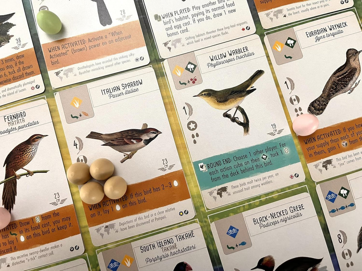Stonemaier Games: Paquetes de Promoción de Aves Diseñadas por Fans de Wingspan | 150 Nuevas Aves Diseñadas por Fans Usando Poderes del Juego Base y Expansiones | Arte Consistente con las Aves