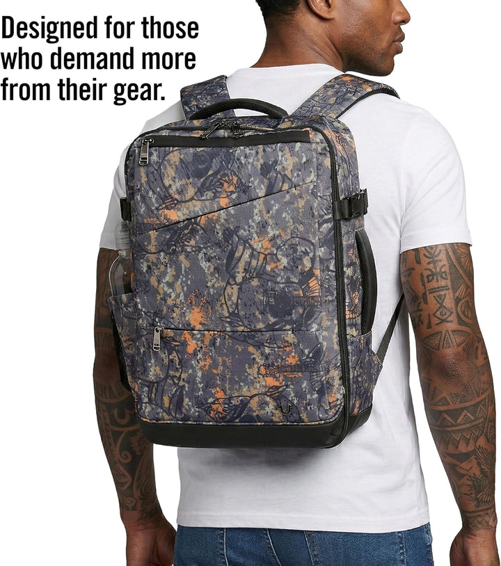 True Religion Mochila de viaje para hombres y mujeres, bolsa de equ...