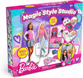 Barbie Magic Style Studio- Kit de moda de muñecas de vestir magnéticas AR